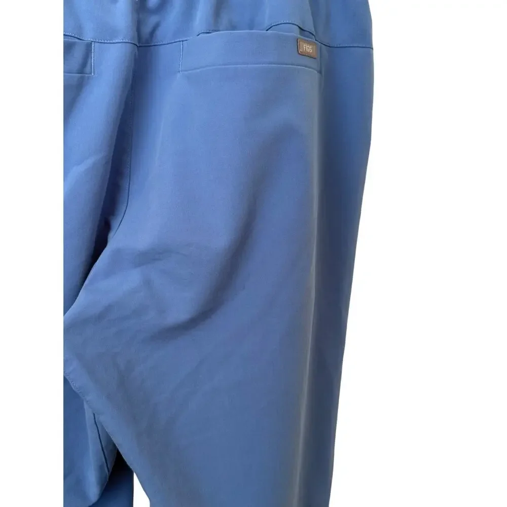 Figs Ceil Blue Men's Tansen Jogger Scrub Pants Large Scrub Casual Nurse Hospital